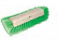 Truck washing brush has soft green nylon trim around sides and ends and front of brush. 13.25 inch wide No. 188N
