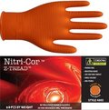 Heavy Duty Orange Disposable Nitrile glove powder free 6 mil size XX large 90 per box