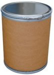 Orange powdered floor cleaner with butyl 100 pound drum