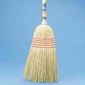 BROOM MAID MIXED FIBER WOOD HANDLE