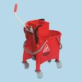 RESTROOM BUCKET COMBO 8 GAL  RED