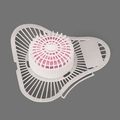 Non Para Urinal Screen Pink With Cherry Fragrance Sold by the dozen