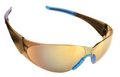 Safety Glasses Doberman with silver mirror lens and gel nose piece for comfort ENB70S