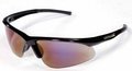Catalyst safety glasses Blue Mirror lens black frames with a Polycarbonate Lens with Anti Scratch Coating EOB60S