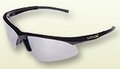 Catalyst safety glasses Silver Mirror lens black gloss frames with a Polycarbonate Lens  Anti Scratch Coating EOB70S