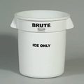10 GAL BRUTE  ICE ONLY  CONTAINER WHITE