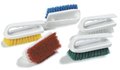 Brush hand scrub color coded sparta spectrum stiff bristles 6 inches total length 2.5 inches wide 40024