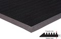 Rubber Finger Outside Entrance mat 28 inches x 46 inches .625 inches thick