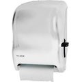 Lever Roll Towel Dispenser without auto roll transfer San Jamar No. T1100WH White