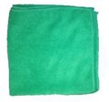 Micro Fiber cleaning cloths green 16 inches x 16 inches 50 per pack.