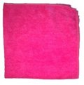 Micro Fiber Cleaning Cloths red 16 inches x 16 inches 25 per pack