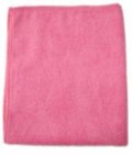Microfiber Towels Red 16 Inches x 16 Inches Cleaning Cloths 12 per case