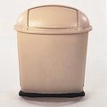 CONTAINER  PEDAL ROLL TOP BEIGE
