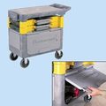 TRADES CART With LOCK CABNT GRAY