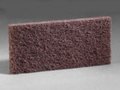 UTILITY PAD BROWN   4 inch X 10 inch   20 per case Heavy Duty Hand Cleaning Pad.