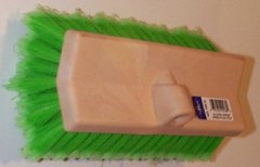 Car Wash Brush or truck wash Brush Bi level Green Plastic 10 inch wide with 2 inch trim