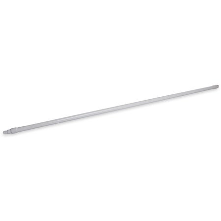 Sparta Spectrum Threaded Fiberglass Handle with Self Locking Flex Tip 72 inches Long 1 inch Diameter White