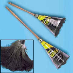 DUSTER OSTRCH FEATH 28 inch BK
