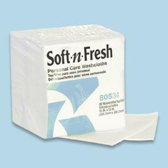 SOFT N FRESH WASHCLOTH.25    FOLD 1 PLY