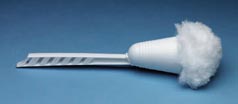 Bowl mop with movable cone cover to remove liquid   12 inches long