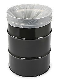  trash bags clear 38 x 63 4 mil on roll 1 large roll 50 gallon to 60 gallon for super heavy trash or waste no DL38634