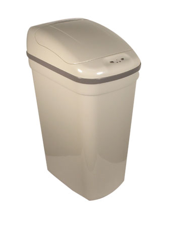 Automatic Trash Can 7 Gallon abs plastic sensor opening