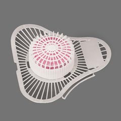 Non Para Urinal Screen Pink With Cherry Fragrance Sold by the dozen