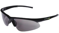 Catalyst safety glasses dark grey lens black gloss frames EOB20S