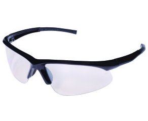 Catalyst safety glasses indoor outdoor lens black gloss frames Polycarbonate Lens Anti Scratch Coating EOB50S