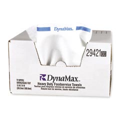 DYNACLOTH FOODSERV WIPER  WHT   BLUE STRIPE  13 X 24