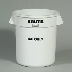 10 GAL BRUTE  ICE ONLY  CONTAINER WHITE