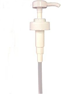 GALLON BOTTLE PUMP .125 OZ PER PUMP 38mm 400 white plastic