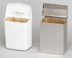 CONVERTABLE NAPKIN RECEPTACLE WHITE