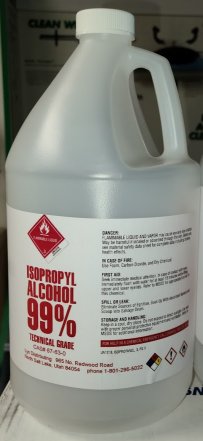 Isopropyl Alcohol 99.9 percent 1 gallon bottle