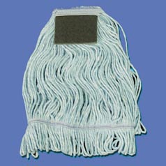 LARGE LOOPED MOP HEAD WIITH SCRUB PAD