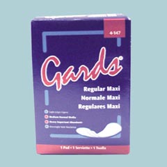 GARDS MAXI PAD SIZE No. 4