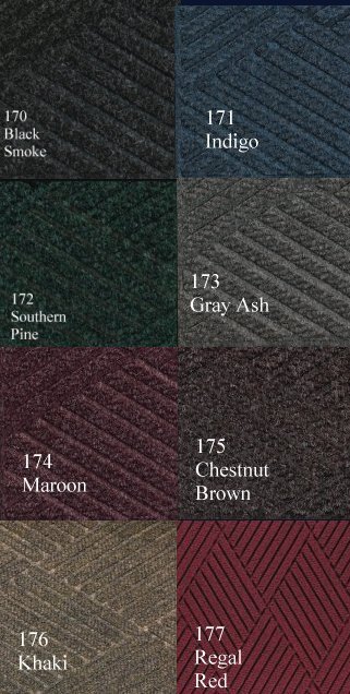 COLORS FOR WATERHOG PREMIER MATS
