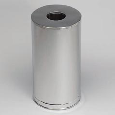ATRIUM STL CONTAINER 15 GALLON MIRROR Stainless Steel