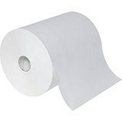 White paper roll towels for Enmotion Dispensers 10 inches wide 800 feet long white paper rolls 6 per case