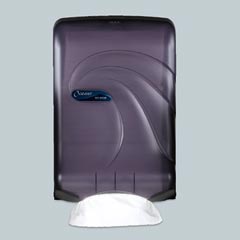 OCEANS ULTRAFOLD FOLDED TOWEL DISPENSER  BK