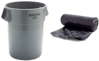Trash bags black 40 TO 45 gallon size 40X48  high density super extra heavy duty rolls  22 MIC 150 per case