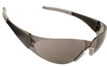 Doberman Safety Glasses dark grey lens light weight with gel nose piece ENB20S