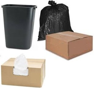 Trash bags 24  X 32 fit 41 qt. waste cans. light weight bags flat pack .5 MIL 500 per case. Black or White
