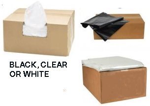 Trash bags 33X39 32 gallon heavy duty  1. MIL 250 per case black white or clear