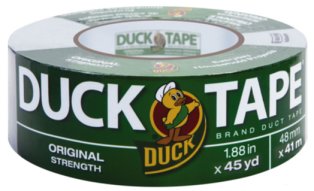 Duct Tape 1.88 inch wide x 45 yards long 3 inch core silver