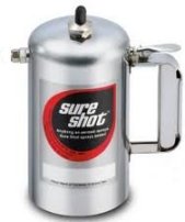 SURE SHOT SPRAYER 1102 NICKEL PLATED FINISH STEEL SURE SHOT SPRAYER with Adjustable Nozzle