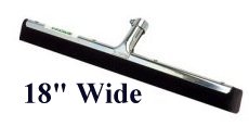 WATER WAND FLOOR SQUEEGEE 18 inch wide Economical Floor Squeegee