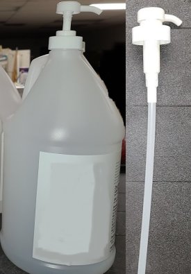 GALLON BOTTLE PUMP PLASTIC .125 OZ PER PUMP 38mm 400