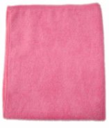 Microfiber Towels Red 16 Inches x 16 Inches Cleaning Cloths 12 per case