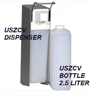 BOTTLE FOR ZCV SOAP DISPENSER  2.5 LITER